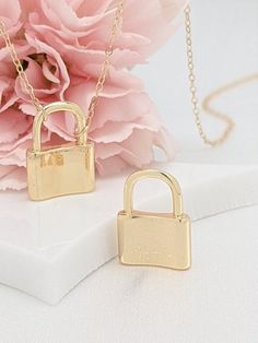 Padlock necklace Lock necklace Love necklace Gold lock necklace Gold padlock charm Lock pendant Padl Minimalist Lock Jewelry As Gift, Minimalist Lock Jewelry As A Gift, Minimalist Lock Jewelry For Gifts, Minimalist Jewelry With Lock As A Gift, Minimalist Everyday Jewelry With Lock Detail, Gold Lock Necklace As Gift, Wishbone Necklace Gold, Necklace Lock, Tiny Pearl Necklace