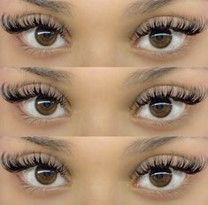 #lashes Bridal Lashes Extensions, Long Lash Mapping, Cat Eye Wet Look Lash Extensions, Almond Shape Eyes Lash Extensions, Lash Extensions For Big Round Eyes, Cat Eye Lashes Black Women, Cat Eye Lash Clusters, Anime Lashes Black Women, Doe Eyes Lash Extensions