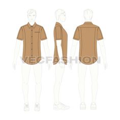 Mens Slim Fit Shirt Casual Short Sleeve Shirt With Collared Neckline, Fitted Casual Short Sleeve Shirt With Collared Neckline, Fitted Casual Short Sleeve Shirt With Collar, Fitted Polo Shirt With Short Sleeves, Modern Short Sleeve Shirt With Placket, Casual Slim Fit Shirt With Collared Neckline, Slim Fit Short Sleeve Shirt For Work, Slim Fit Short Sleeve Work Shirt, Character Reference Sheet