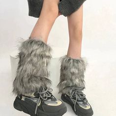 SPECIFICATIONS Material: AcrylicPattern Type: SolidGender: WOMENItem Type: Leg WarmersName: Retro Imitation Fur Hairy Leg Warmerspackage: 1*pair of leg warmersUse for: new year's gift,boots socks,cosplay,y2k,lolita,Japanese JKMaterial: furColor: khaki,brown,black graystyle: Jk lolita,Japanese,y2k,Harajukulength: 25cm;30cm;40cm Item Type: Japanese jk leg warms, boots socks Material: Fur Color: khaki,brown,gray Package List: 1 * pair leg socks Suitable : winter boots socks,cosplay,Jk lolita, JK cl Leg Warms, Faux Fur Leg Warmers, Modern Y2k, Leg Socks, Japanese Y2k, Fur Leg Warmers, Boots Socks, Y2k Harajuku, Y2k Winter