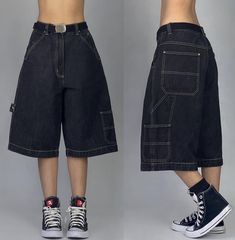 Baggy Shorts Outfit, Long Cargo Shorts, Baggy Outfit Ideas, Big Shorts, Shorts Y2k, Baggy Clothes, Baggy Shorts, Fire Fits, Cool Fits