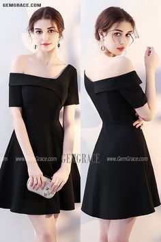 10% off now|Free shipping world-wide. Fashion Black Short Homecoming Dress with Sleeves at GemGrace. Click to learn our pro custom-made service for wedding dress, formal dress. View #HomecomingDresses for more ideas. Black Mini Length Evening Dress For Prom Season, Black Mini-length Evening Dress For Prom Season, Black Mini Length Evening Dress For Prom, Black Mini Evening Dress For Prom, Black A-line Mini Dress For Wedding, Fitted Black Mini Dress For Wedding, Fitted Black Midi Dress For Prom, Black Knee-length Dress For Banquet, Fitted Black A-line Evening Dress