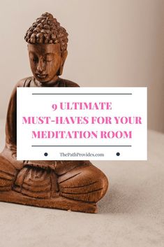 9 Ultimate Must-Haves for your Meditation Room | The Path Provides Zen Room Ideas, Zen Meditation Room, Usui Reiki, Meditation Tips