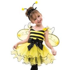 Toddler Bee Costume, Bumblebee Costume, Transformer Costume, Bee Costume, Spelling Bee, Toddler Halloween Costumes, Toddler Costumes, Halloween Costumes For Girls, Halloween Costumes For Kids