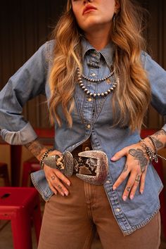 STREETS AHEAD SNAKE LARGE BUCKLE SET BELT Plus Size Western Belt, Big Belt Buckle Outfit, Ft Worth Stockyards Outfit, Western Attire For Women, Western Gothic Fashion, Edgy Western Style, Black Western Belt, Big Buckle Belt, Cowgirl Style Outfits