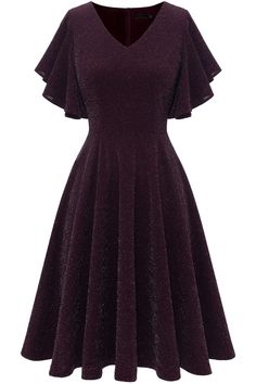 Zapaka Women Black Casual Glitter V Neck Batwing Sleeves Short Party Dress – ZAPAKA Casual Party Dress, Vintage Wedding Party, Casual Party Dresses, Wedding Bridesmaid Dresses, Casual Party, Black Casual, Cocktail Dress Party, Special Occasion Dresses, Occasion Dresses