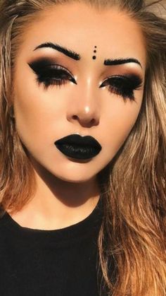 Dark Angel Makeup, Angel Makeup, Creepy Halloween Makeup, Halloween Makeup Diy, Skeleton Makeup, Halloween Makeup Pretty