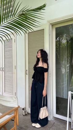 Asian Casual Outfits, Ulzzang Fashion Casual, Vietnamese Fashion, Neat Casual Outfits, Fasion Outfits, Ulzzang Fashion, Winter Fits