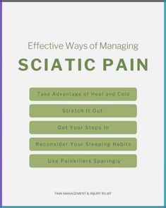 Sciatica can range in severity and seriousness. Most cases of sciatica go away on their own, but in the meantime let’s go over a few effective ways of managing sciatic pain until it recedes. Unfortunately, not all sciatic pain can be managed at home. If sciatic pain is starting to affect your day-to-day, give us a call at 805-209-4303 or visit the link in our bio so we can discuss treatment options. #PMIR #sciaticarelief #sciaticapain Sciatica Pain Relief, Sciatica Relief, Sciatica Pain, Painkiller, Sleeping Habits, In The Meantime, Sciatica, Pain Free, Sign I