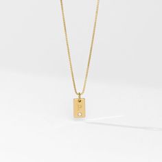 Size Guide Safety Policy Care InstructionsYou'll shine bright like a diamond with the Willow Tag Initial Necklace With Diamond - Gold Vermeil. This sleek but simple, elegant but versatile piece features a 0.02-carat round cut diamond beautifully placed on the initial pendant. Fashioned in premium gold vermeil, it's a necklace you'll want to keep and wear for a long time. You can customize it with up to 4 initials. Add it to your own collection or give as a gift.Do you want to buy only the pendan Luxury Yellow Gold Initial Necklace With Single Diamond, Safety Policy, Necklace With Diamond, Shine Bright Like A Diamond, Diamond Gold, Gold Accessories, Cool Necklaces, Initial Pendant, Simple Elegant