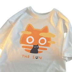 Cat Lover Shirt, Japanese Cartoon, Cartoon Outfits, Funny Prints, Dessin Adorable, Anime Cat, Linen Style, Kawaii Clothes, Japanese Anime