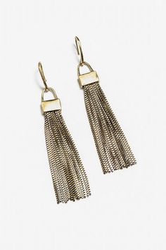 Offering a sense of elegance and style, the Tassel Drop Earrings are equal parts versatile and fun. Featuring strands of brass-tone metal suspended from a traditional fishhhook back, these effortless earrings can be worn with casual and elevated styles. Pair with classic trousers and a silk button-down for a posh work look. Women's Tassel Drop Earrings by Johnny Was in Brass Yellow, Silk/Brass Gold Oxidized Finish Danglers, Formal Brass Earrings With Latkans, Formal Brass Latkan Earrings, Formal Brass Bronze Earrings, Formal Bronze Brass Earrings, Elegant Oxidized Metal Danglers, Oxidized Brass Dangle Earrings, Brass Drop Earrings With Latkans, Gold Oxidized Drop Danglers