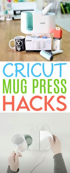 the cricut mug press hacks are great for kids to learn how to use them