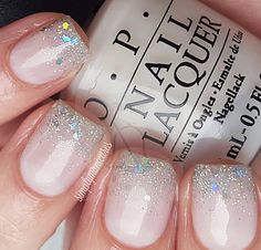 Sparkles Pretty Fingers, Natural Nails Manicure, Fun Nail Colors, Design Nails, Hot Nails, Prom Nails, Nail Manicure, Wedding Nails, Bridesmaid Hair