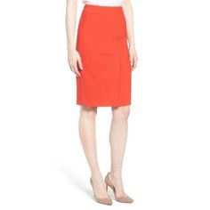 Nwt Hugo Boss Vadama Ponte Pencil Skirt Sunset Orange Size 12 Approximate: Measured Flat. Allow For 1/2” Variance. Waist: 17” Hip: 20” Length: 23.5” Condition: Nwt Red Midi Pencil Skirt For Work, Red Fitted Skirt For Workwear, Red Office Skirt For Spring, Red Pleated Skirt For Work, Red Relaxed Fit Pencil Skirt, Asymmetrical Pencil Skirt For Office In Spring, Spring Office Asymmetrical Pencil Skirt, Asymmetrical Pencil Skirt For Spring Office Wear, Red Skirt For Office