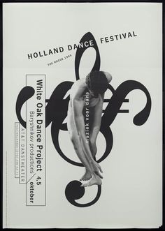 an advertisement for the holland dance festival