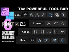 the powerful tool bar is displayed in this screenshote screen graber for adobe and photoshop