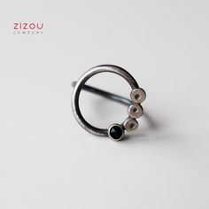 Sterling silver Bubble ring or octopus ring. Ring is with black spinel gemstone, or you can choose citrine or garnet instead. Each ring is unique, so yours will not be identical but similar to the photo. Very gentle ring that you can wear every day and feel unique. If you need diferent size let me know. © ZiZou Modern Black Spinel Rings As Gift, Modern Black Spinel Rings For Gifts, Modern Black Spinel Rings For Gift, Black Sterling Silver Stackable Open Rings, Minimalist Black Spinel Rings As Gift, Minimalist Black Spinel Ring, Minimalist Silver Black Spinel Jewelry, Hand Forged Black Rings For Anniversary, Minimalist Silver Jewelry With Black Spinel