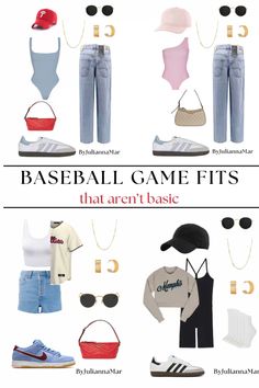 Whether it’s an MLB game, high school, or even t-ball- go to the game in style with these outfits!   baseball game outfits, baseball game fit, ball park outfits, phillies outfit, cute baseball outfits, baseball fan, baseball mom, mlb outfits, mlb game outfits, athletic outfits, jersey outfits, baseball jersey outfits, yankees outfit, padres outfit, college baseball outfit, college game day outfits, game day outfit, baseball cap, baseball shirt, cardinals baseball Go Phillies, Baseball Mom Outfits, Baseball Jersey Outfit