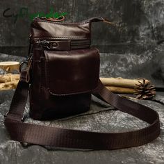 45838681833689 Waist Belt Bag, Leather Waist Belt, Handbags For School, Phone Pouch, Crazy Horse, Waist Pack, Chest Bag, Tote Purse, Square Bag