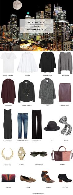 Business Casual Packing List #packinglist #travel #traveltips #packinglight #travellight Business Casual Trip Packing List Woman, Business Trip Packing List Woman, Conference Packing List, Mango Coat, Travel Packing Outfits, Travel Fashion Winter, Mango Blazer, Trip Packing