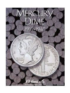 the front cover of a book with two coins on it