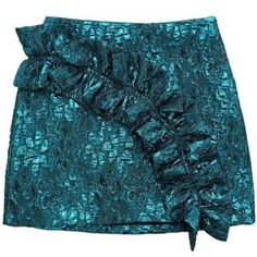 Zara Mini Skirt Emerald Green With Ruffles Details Brand New With Tag Green Sequin Skirt, Zara Mini Skirt, Green Mini Skirt, Zara Mini, Zara Skirts, Green Sequins, Emerald Green, Mini Skirt, Ruffles