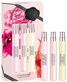 in stock Flowerbomb Ruby Orchid, Tropical Fragrance, Travel Perfume, Travel Size Perfume, Travel Size Bottles, Perfume Set, Flower Bomb, Perfume Scents, Great Gifts For Women