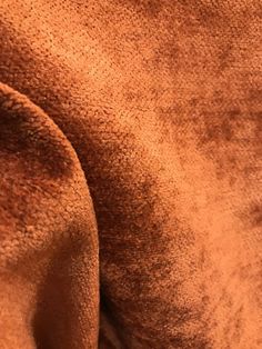 NEW Designer Burnt Orange Chenille Velvet Upholstery Fabric- BTY - Fancy Styles Fabric Pierre Frey Lee Jofa Brunschwig & Fils Yellow Palette, Velvet Fabrics, Velvet Upholstery Fabric, Velvet Upholstery, Rust Color, Luxury Fabrics, Velvet Fabric, News Design, Burnt Orange