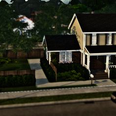 Realistic Sims, Sims 4 Content, Sims Baby, Starter Home, Sims 4 Houses, Sims House