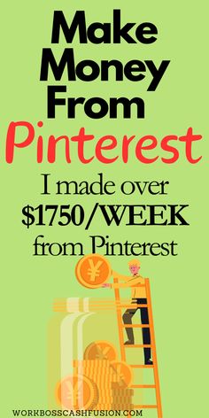 Learn how to make money with Pinterest. Making money on Pinterest is a viable option for those willing to invest time and effort into understanding and leveraging the platform's unique capabilities. #blogging #money #makemoney