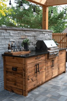 Build an outdoor kitchen with these 20 DIY cabinet ideas! Maximize storage, add a sink, and create a stylish look on a budget. Save this pin to your "cheap outdoor kitchen ideas" board! Diy Cabinet Ideas, Outdoor Kitchen Cabinets Ideas, Cheap Outdoor Kitchen Ideas, Outdoor Kitchen On A Budget, Build An Outdoor Kitchen, Small Outdoor Kitchens, Kitchen Cabinets Ideas