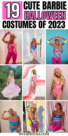 19 Insanely Cute Barbie Halloween Costumes of 2023 You Have to Get this Year Skater Barbie Costume, Barbie Custom Outfits, Beach Barbie Costume, Work Out Barbie Costume, Barbie Ideas Outfit, Diy Barbie Costume For Kids, Disco Barbie Costume