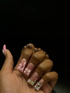 #nails #nailart #duckies #pinknails #summervibes My Nails, Types Of Nails, Nails Nailart, French Nails, Simple Nails, Short Nails, Spring Nails, Pink Nails, Summer Nails