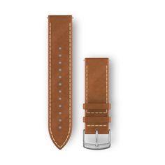 Branded Belts, Brown Leather Strap, Leather Watch Bands, Silicon Bands, Garmin Watch, Dark Brown Leather, Personalized Accessories, Gift Accessories, Quick Release