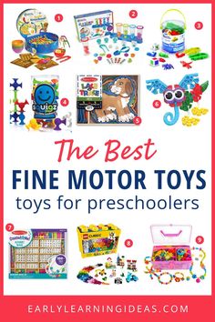 the best fine motor toys for preschoolers