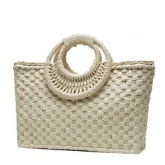 Origin: CN(Origin)Main Material: StrawShape: SatchelsGender: WOMENOccasion: VersatileExterior: NONELining Material: PolyesterPattern Type: PatchworkDecoration: NONEInterior: Cell Phone PocketHardness: HARDStyle: BohemianClosure Type: zipperWomen Bags: Bags For WomenTote Bag: Hand-WovenToteHandmade Bag: Casual Rattan BagHandbags: Straw Handbag