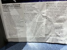 a close up of a piece of paper with instructions on it