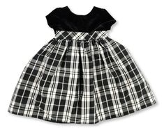 You're purchasing a Baby Girl 2T Goodlad Black Velvet/Gingham Poofy Fancy Dress Preowned. Thanks! Black Velvet Frock, Frock For Baby Girl, Party Dress Aesthetic, Velvet Frock, Party Wear Frocks, Frocks For Babies, Dress Outfits Party, Designer Party Dresses