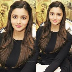 Aliya Bhatt Hairstyles, Open Hairstyles For College, Alia Bhatt Haircut, Hair Stylea, Bridal Hairstyle Indian Wedding, Saree Hairstyles