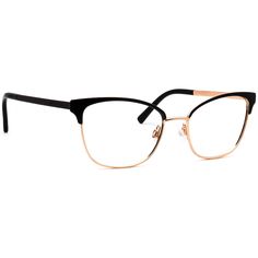 Condition: Pre-Owned: In Pristine Condition.  . Brand: Michael Kors . Model: MK 3012 (Adrianna IV) 1113 . Color: Black/Rose Gold . Material: Metal . Shape: Butterfly . Lenses: These eyeglasses do not come with lenses, which is ideal to fit them with your own prescription or non-prescription lenses. To make lenses that are a perfect fit, your lab technician will use a tracer machine that traces the shape of the frame for the exact measurements. . Note: Does NOT come with case and/or accessories however the item will be shipped in sturdy packaging. . Size: Lens Width: 51 mm Bridge Size: 17 mm Lens Vertical: 39 mm Temple Length: 135 mm Overall Width: 131 mm Frame Vertical: 42 mm  . Rose Gold Butterfly, Gold Butterfly, Eye Wear Glasses, Eyeglasses For Women, Black Rose, Eyewear Sunglasses, Prescription Lenses, Metal Frame, Sunglasses Accessories