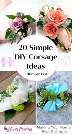 the ultimate guide to making your own diy corsage ideas for wedding bouquets