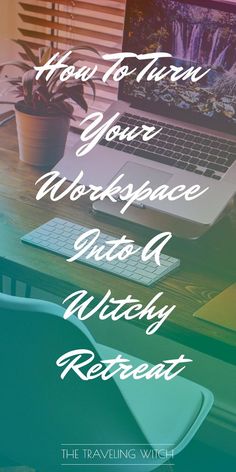 How To Turn Your Workspace Into A Witchy Retreat // Witchcraft // Magic // The Traveling Witch Witchy Retreat, Meditation Space At Home, Occult Witch, Witchcraft Magic, Space Aesthetic, Orange Candle, Zen Space, Magical Herbs