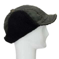 Stay extra warm this winter season and have a great aviator look with this Faux Leather Aviator Hat. This aged faux leather-like, thick trooper hat features a 4 inches deep crown, fully lined with a plush faux fur-like material to ensure you stay warm and bundled no matter the weather. Attached with a soft 1 3/4 inches long bill for rain protection and 5 inches long earflaps with chin strap snap closure. Comfortable fit. The Aviator hat is water repellent. Faux leather. Fashionable for both men Black Aviator Hat For Outdoor, Outdoor Brimmed Hats With Plush Lining, Cold Weather Cap With Plush Lining, Windproof Aviator Hat For Outdoor, Plush Lined Cap For Cold Weather, Outdoor Beanie With Faux Fur Lining, Winter Aviator Hat With Plush Lining, Military Style Short Brim Winter Hat, Cold Weather Cap With Faux Fur Lining