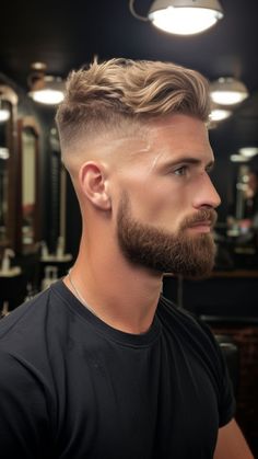 24 Fringe Haircuts For Men That Speak Volumes Short Sides Long Top Hair Men, Textured Fringe Men, Fringe Haircuts, Mens Fringe, Haircut Parts, Textured Fringe, Mens Hairstyles Fade, Haircut Inspo