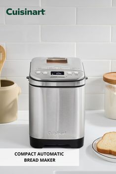 Bring the bakery to your kitchen with the #Cuisinart Compact Automatic Bread Maker — now $30 off during our Pre-Holiday Prep Sale through 11/9! #breadmaker #breadrecipe #easybreadrecipe #baking #fallbaking #sale #freshbread #homemadebread Holiday Prep, The Bakery, Easy Bread Recipes, Fall Baking, Artisan Bread, Homemade Bread