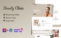 Beauty Clinic WordPress Theme Clinic Beauty, Wordpress Templates, Wix Templates, Skin Care Spa, Beauty Ad, Seo Specialist, Beauty Clinic, Beauty Parlor, Seo Optimization