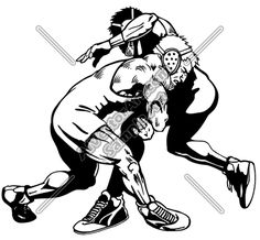 Wrestlers Clipart and Vectorart: Sports - Wrestling Vectorart and ClipartImages for Sale. Description from aivectorart.com. I searched for this on bing.com/images College Wrestling, Olympic Wrestling, Wrestling Gear, Wrestling Shirts, Wrestling Singlet, Wrestling Mom