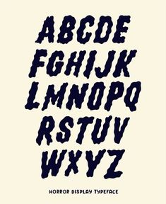 the alphabet is made up of black ink and has different letters on it, including one letter