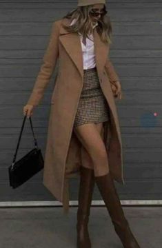 Old Money Winter, Ținute Business Casual, Outfit Botas, Winter Fashion Outfits Casual, Ținută Casual, Modieuze Outfits, Brown Coat